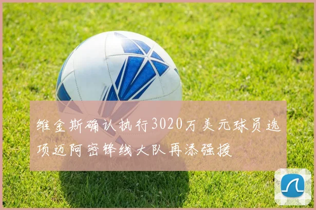 维金斯确认执行3020万美元球员选项迈阿密锋线大队再添强援